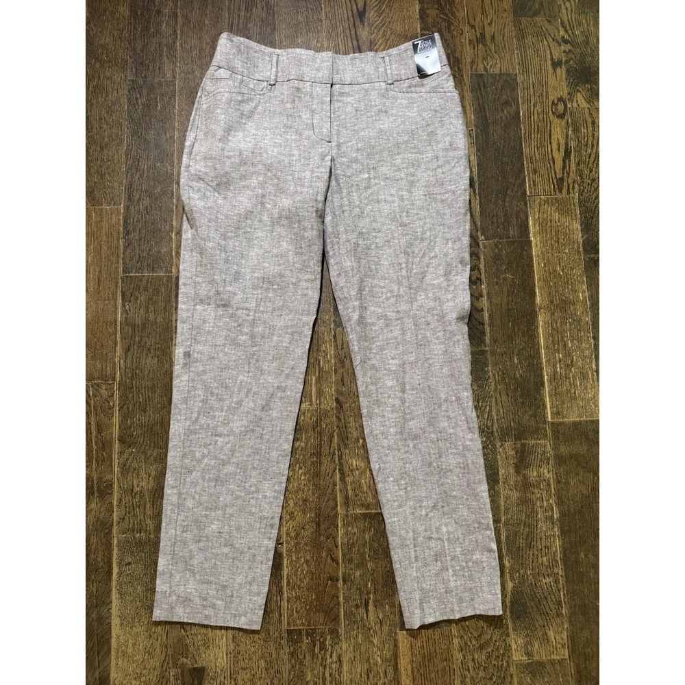 New York & Company 7th Avenue Design Studio Dress Pants Size 2 Brown NWT